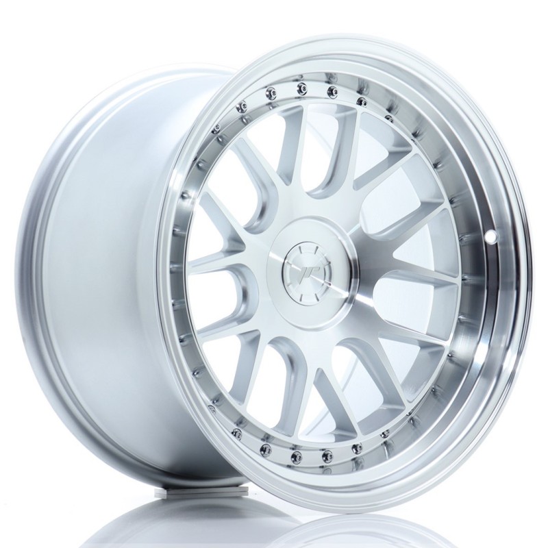 Japan Racing JR-40 18x10.5" (5 hole custom PCD) ET15-22, Silver