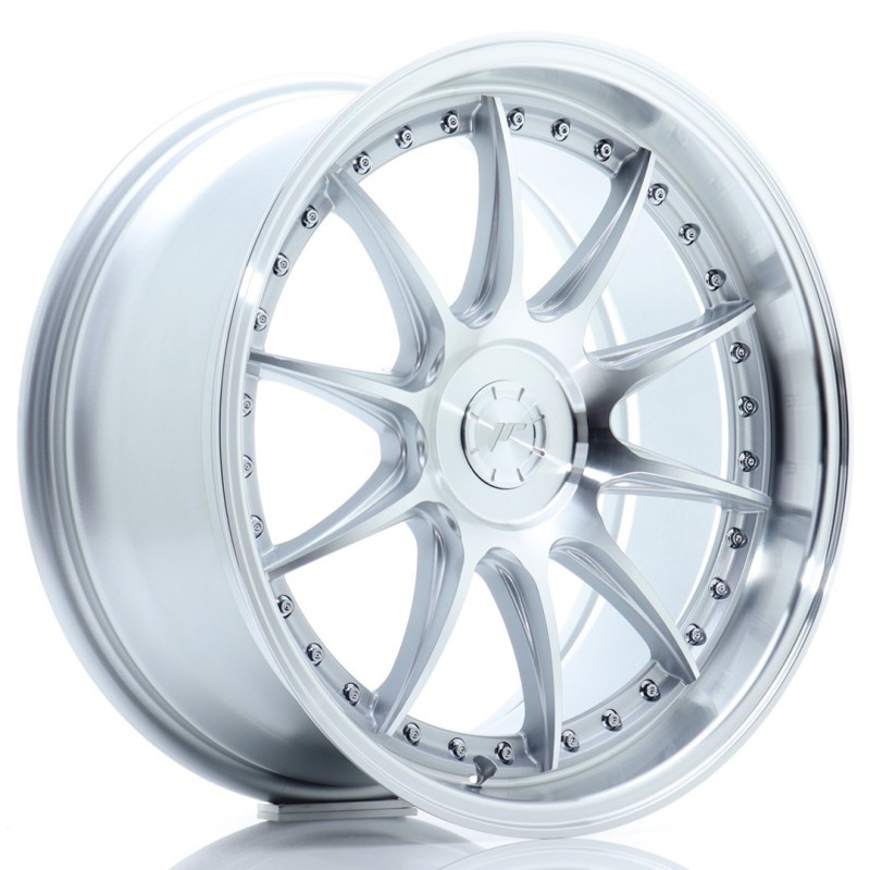 Japan Racing JR-41 18x8.5" (5 hole custom PCD) ET15-35, Silver
