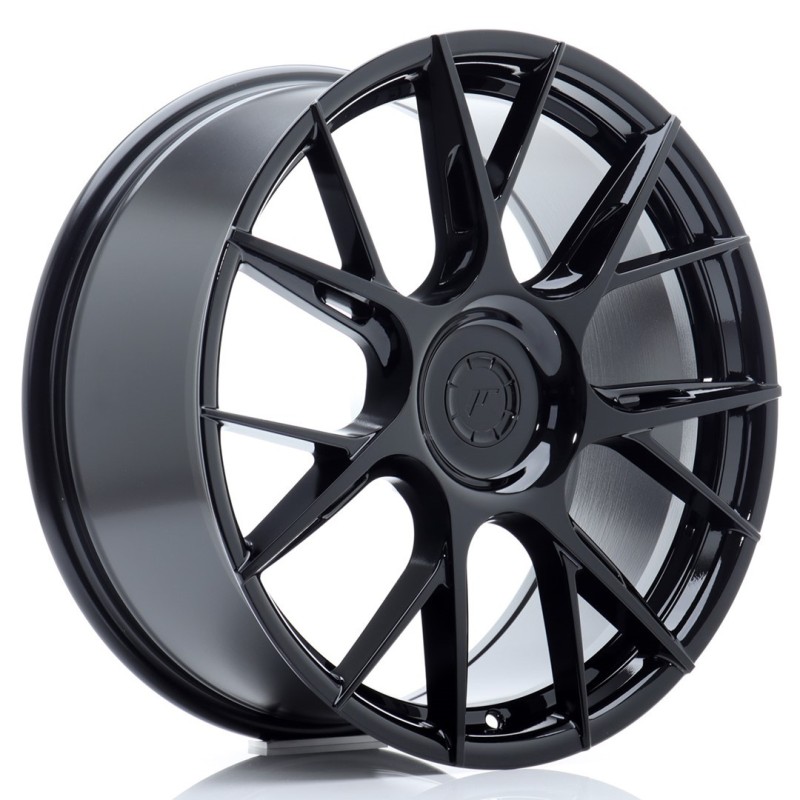 Japan Racing JR-42 19x8.5" (5 hole custom PCD) ET25-45, Gloss Black