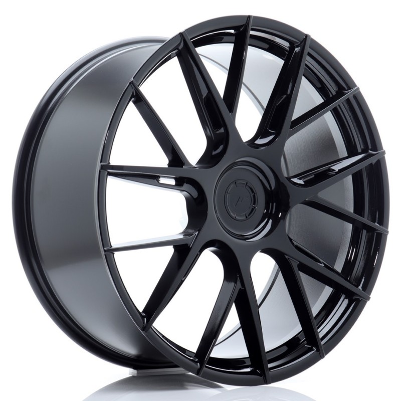 Japan Racing JR-42 22x9.5" (5 hole custom PCD) ET20-48, Gloss Black