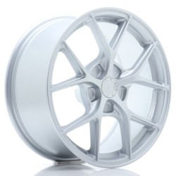Japan Racing SL-01 Super Light 17x9" (5 hole custom PCD) ET20-50, Machined Silver
