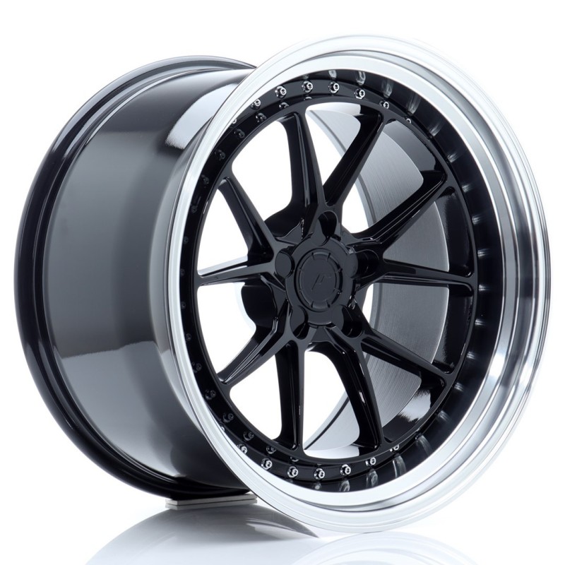 Japan Racing JR-39 19x11" (5 hole custom PCD) ET0-25, Gloss Black