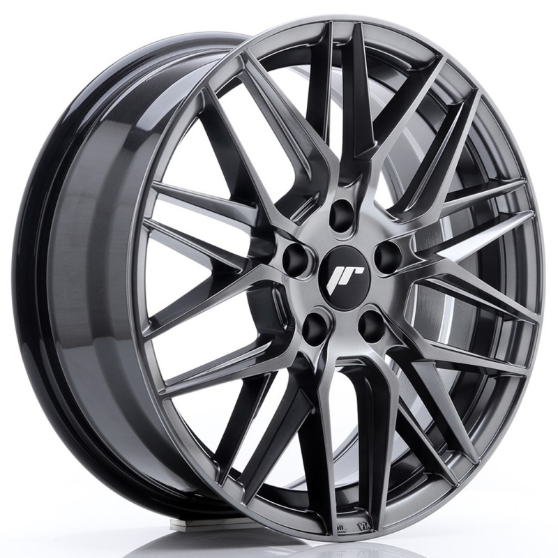Japan Racing JR-28 17x7" 4x108 ET25, Hyper Black