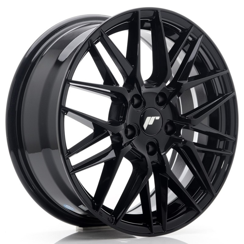 Japan Racing JR-28 17x7" 4x108 ET25, Gloss Black