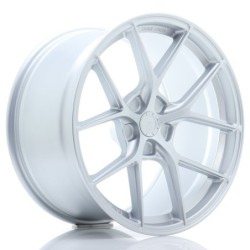 Japan Racing SL-01 Super Light 19x9" (5 hole custom PCD) ET20-35, Machined Silver