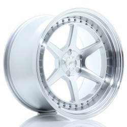 Japan Racing JR-43 19x11" (5 hole custom PCD) ET0-25, Machined Silver