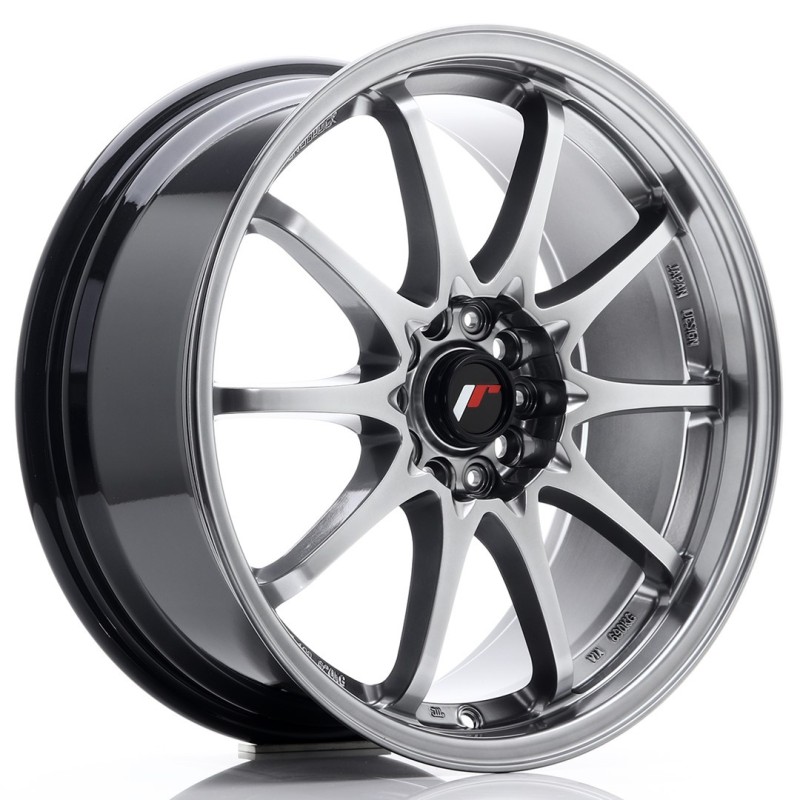 Japan Racing JR-5 18x8" 5x100 ET35, Hyper Black