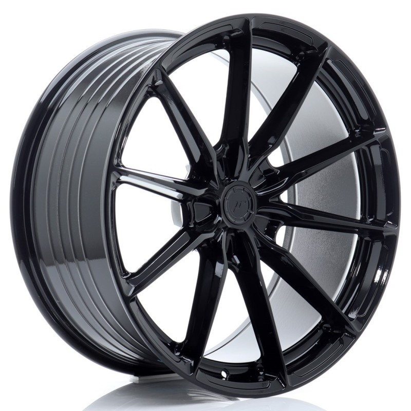 Japan Racing JR-37 Extreme Concave 21x9.5" (5 hole custom PCD) ET0-35, Gloss Black