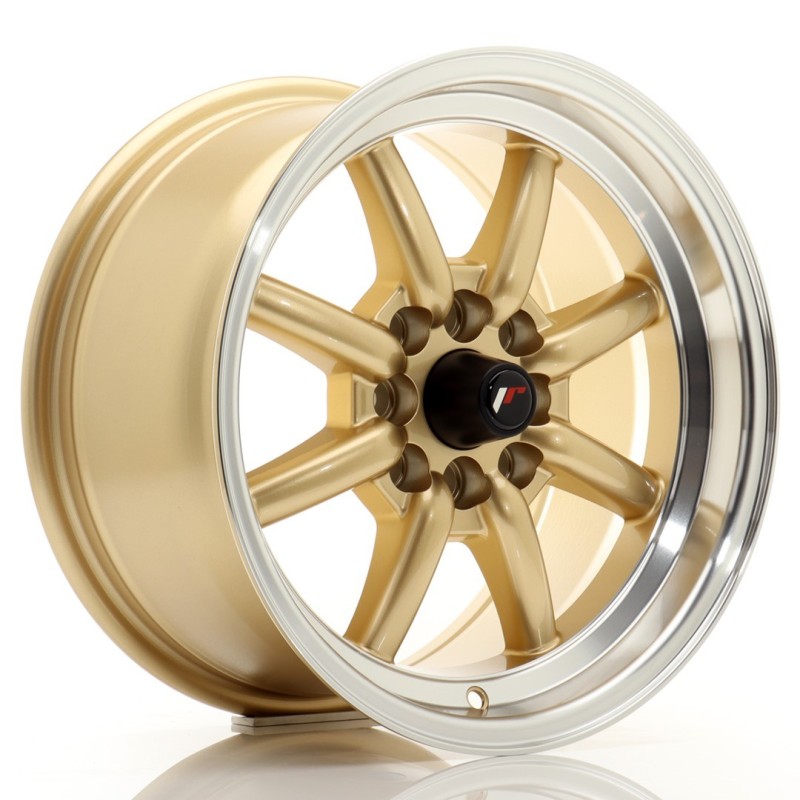 Japan Racing JR-19 15x8" 4x100/114.3 ET20, Gold