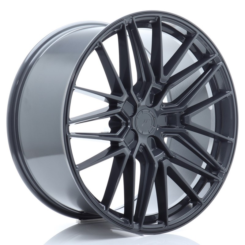 Japan Racing JR-38 21x9.5" (5 hole custom PCD) ET0-35, Hyper Gray