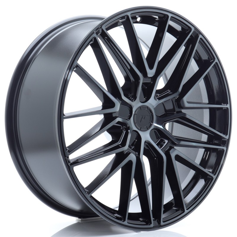 Japan Racing JR-38 21x9.5" (5 hole custom PCD) ET14-58, Flat & Gloss Black