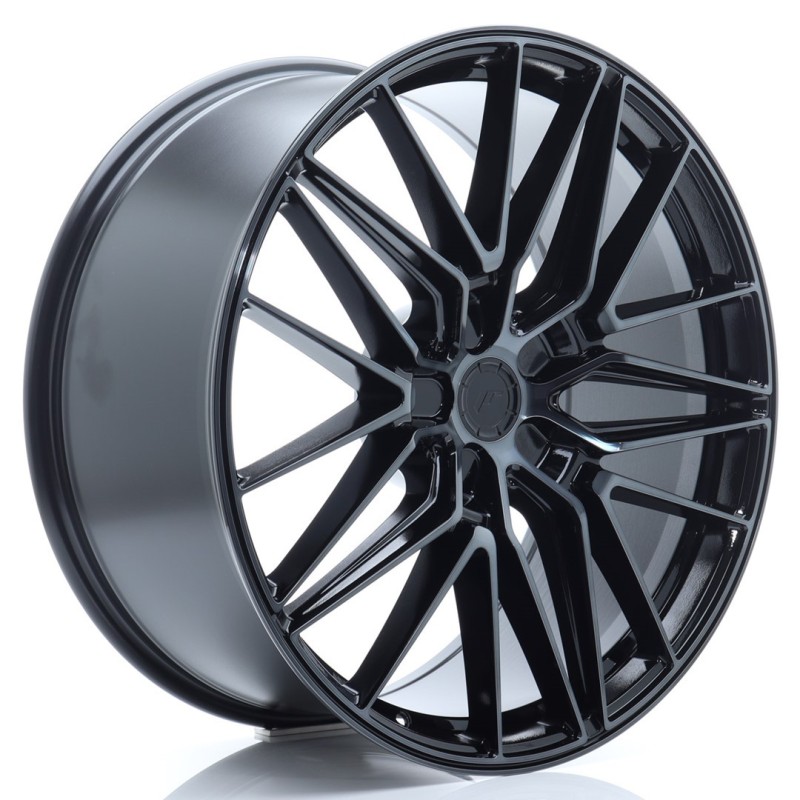 Japan Racing JR-38 22x10" (5 hole custom PCD) ET20-57, Flat & Gloss Black