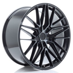 Japan Racing JR-38 22x9.5" (5 hole custom PCD) ET0-35, Flat & Gloss Black