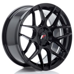 Japan Racing JR-18 17x8" (5 hole custom PCD) ET35, Gloss Black