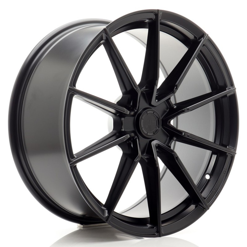 Japan Racing SL-02 Super Light 19x8" (5 hole custom PCD) ET20-40, Flat Black