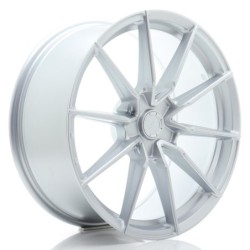 Japan Racing SL-02 Super Light 19x8.5" (5 hole custom PCD) ET20-45, Machined Silver