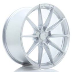 Japan Racing SL-02 Super Light 19x9.5" (5 hole custom PCD) ET20-45, Machined Silver