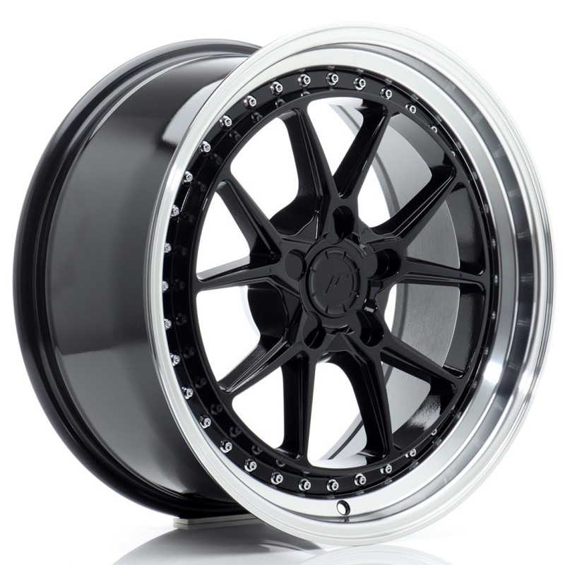 Japan Racing JR-39 18x8.5" (5 hole custom PCD) ET15-35, Gloss Back