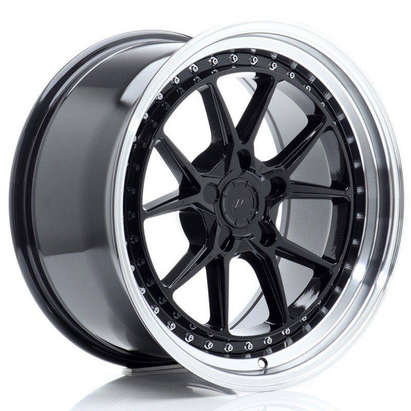Japan Racing JR-39 18x9.5" (5 hole custom PCD) ET15-35, Gloss Back