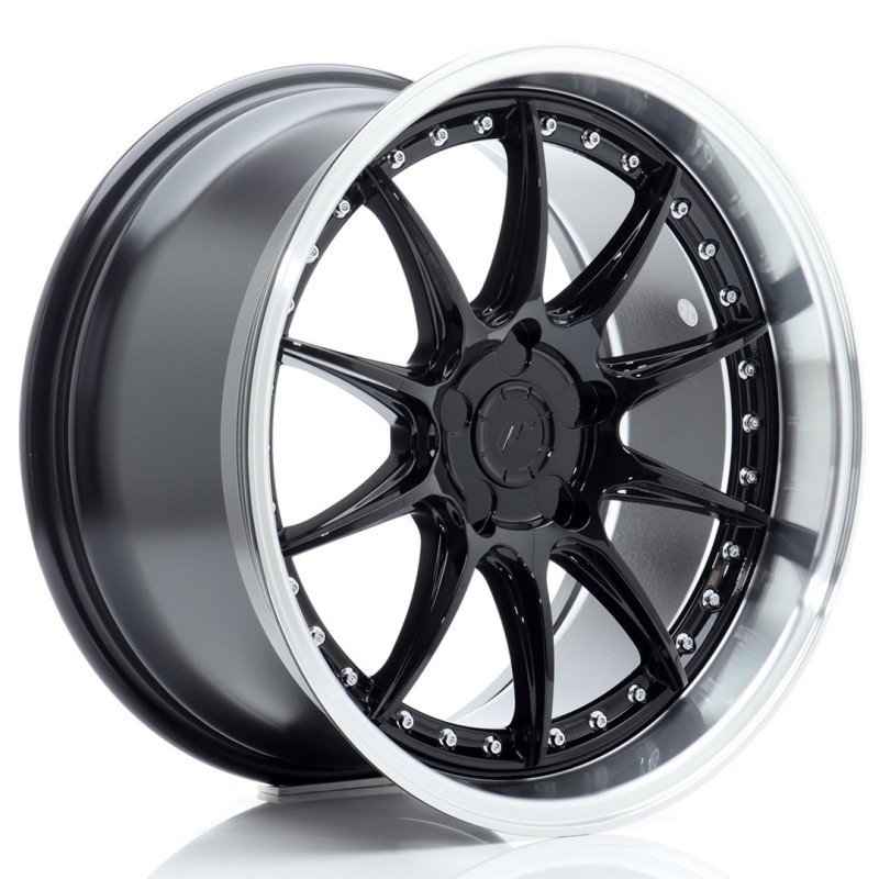 Japan Racing JR-41 18x9.5" (5 hole custom PCD) ET15-35, Gloss Back