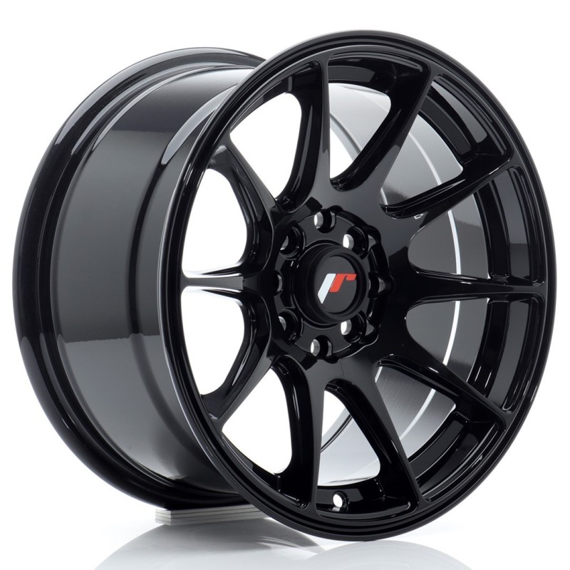 Japan Racing JR-11 15x8" 4x100/108 ET25, Gloss Black