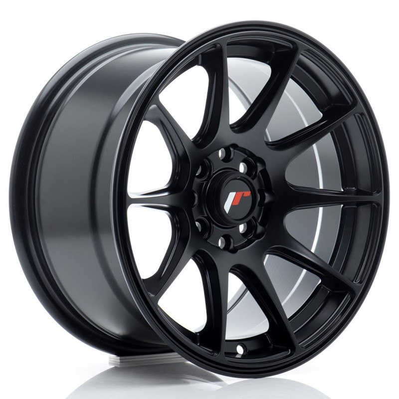 Japan Racing JR-11 15x8" 4x100/108 ET25, Flat Black