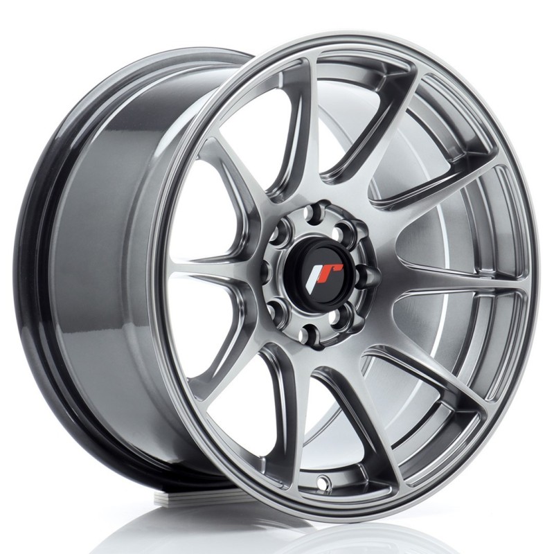 Japan Racing JR-11 15x8" 4x100/114.3 ET25, Hyper Black