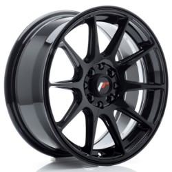 Japan Racing JR-11 16x7" 4x100/108 ET25, Gloss Black