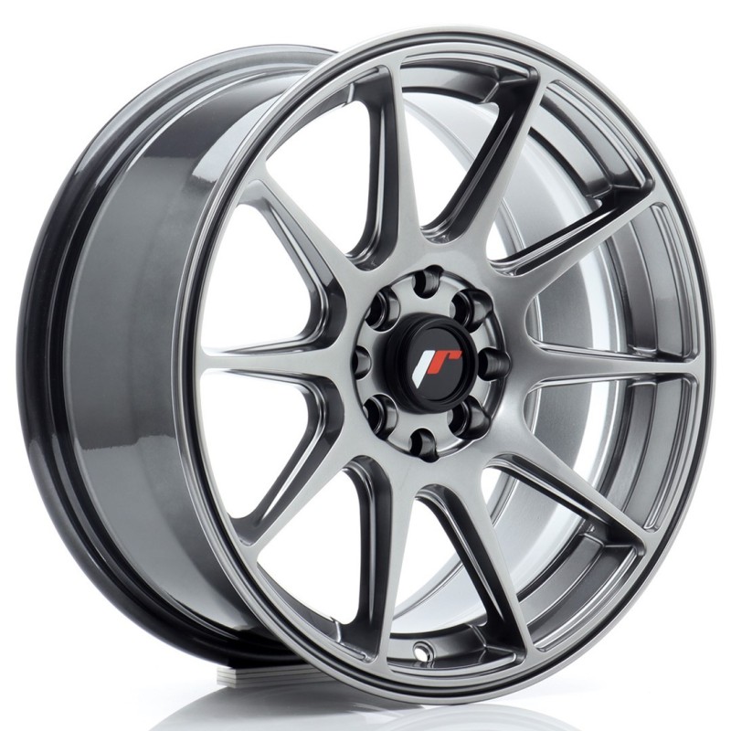 Japan Racing JR-11 16x7" 4x100/114.3 ET30, Hyper Black