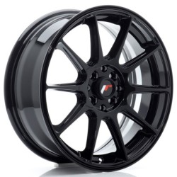 Japan Racing JR-11 17x7" 4x100/108 ET25, Gloss Black