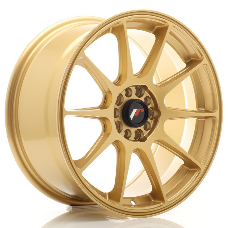 Japan Racing JR-11 17x8" 5x100/108 ET35, Gold