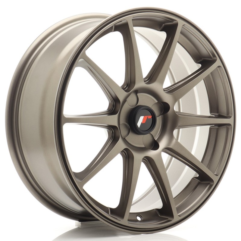 Japan Racing JR-11 18x7.5" (4 hole custom PCD) ET20-40, Bronze