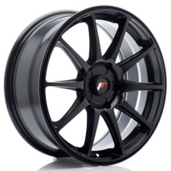Japan Racing JR-11 18x7.5" (5 hole custom PCD) ET20-40, Flat Black