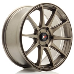 Japan Racing JR-11 18x8.5" (5 hole custom PCD) ET20-40, Bronze