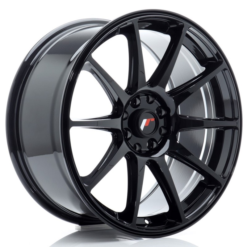 Japan Racing JR-11 18x8.5" 5x100/108 ET35, Gloss Black