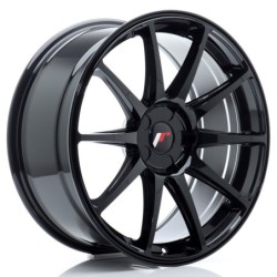 Japan Racing JR-11 19x8.5" (5 hole custom PCD) ET20-42, Gloss Black