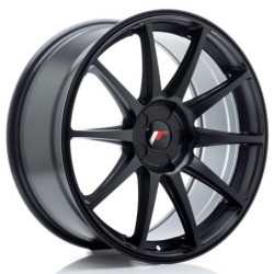 Japan Racing JR-11 19x8.5" (5 hole custom PCD) ET20-42, Flat Black