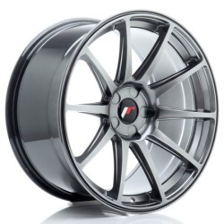Japan Racing JR-11 Extreme Concave 19x9.5" (5 hole custom PCD) ET15-35, Hyper Black