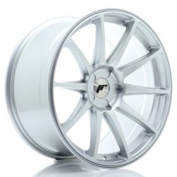 Japan Racing JR-11 Extreme Concave 19x9.5" (5 hole custom PCD) ET15-35, Silver