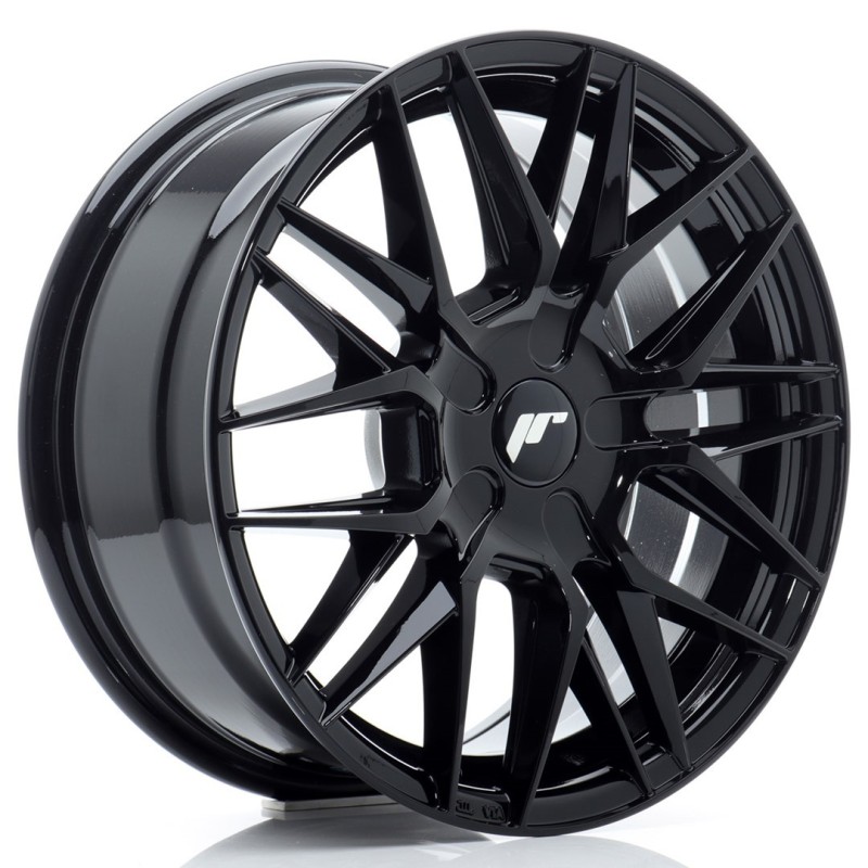 Japan Racing JR-28 16x7" (4 & 5 hole custom PCD) ET20-40, Gloss Black