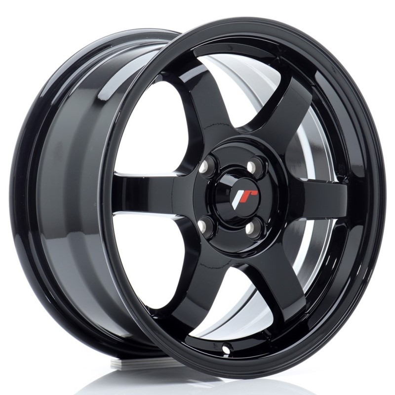 Japan Racing JR-3 15x7" 4x100 ET25, Gloss Black