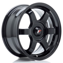Japan Racing JR-3 15x7" (4 & 5 hole custom PCD) ET25-42, Gloss Black