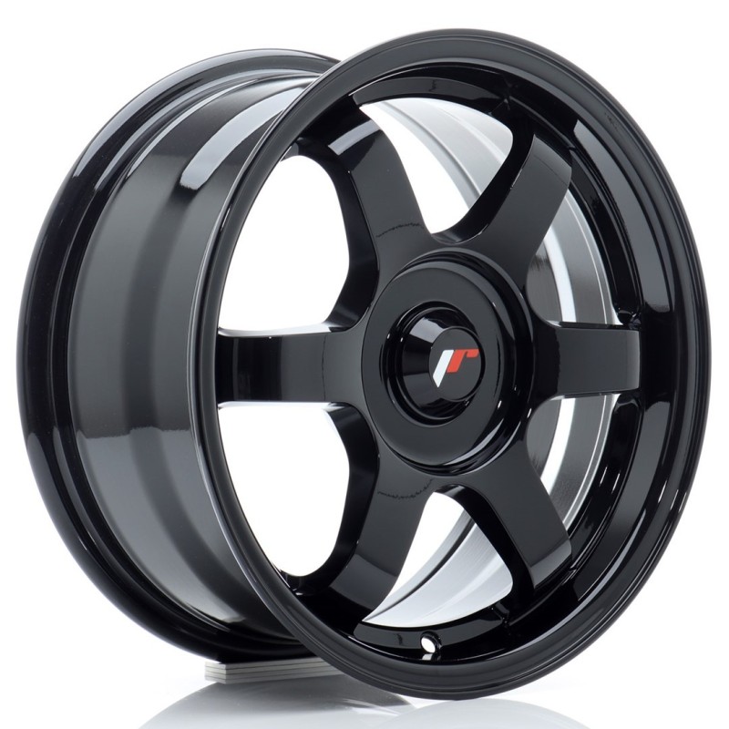 Japan Racing JR-3 15x7" (4 & 5 hole custom PCD) ET25-42, Gloss Black