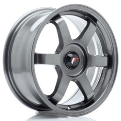 Japan Racing JR-3 16x7" (4 & 5 hole custom PCD) ET25-40, Gunmetal
