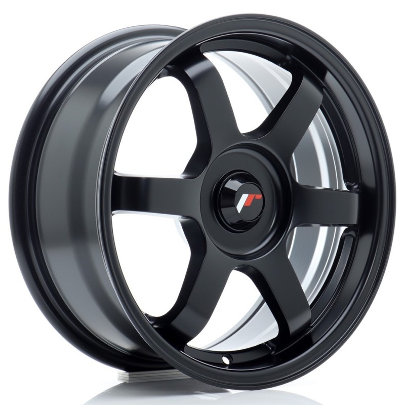 Japan Racing JR-3 16x7" (4 & 5 hole custom PCD) ET25-40, Flat Black