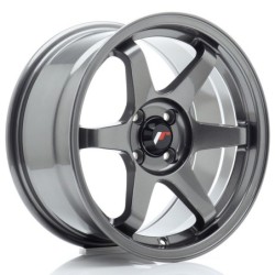 Japan Racing JR-3 16x8" 4x100 ET25, Gunmetal