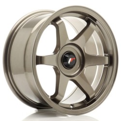 Japan Racing JR-3 16x8" (4 & 5 hole custom PCD) ET25, Bronze