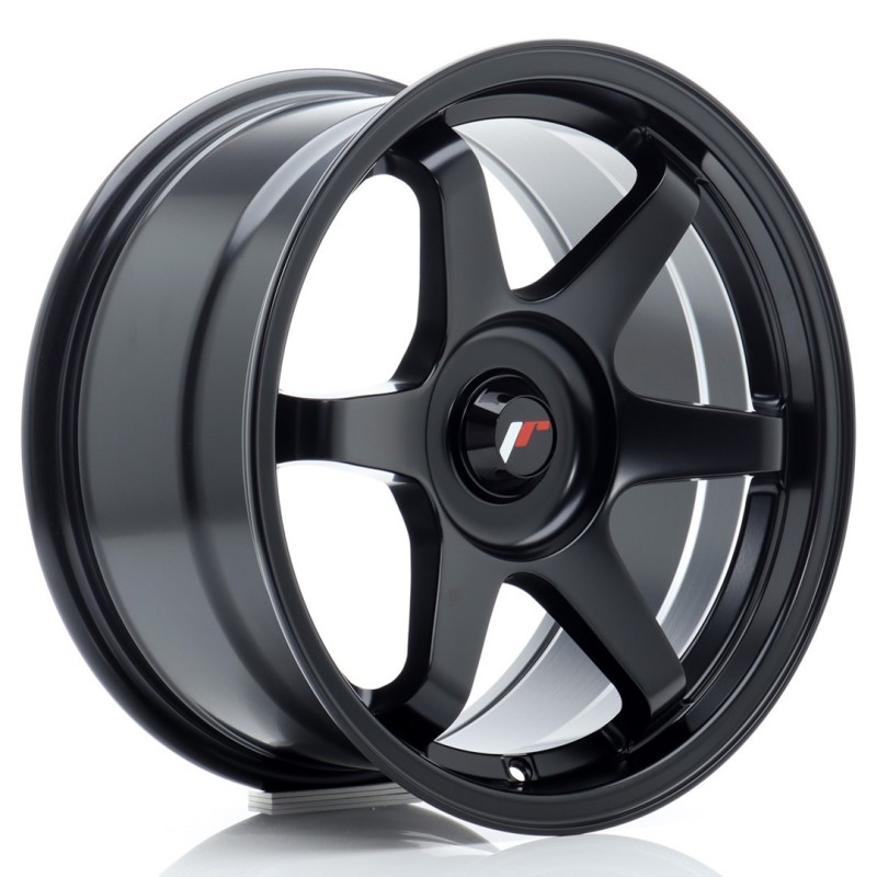Japan Racing JR-3 16x8" (4 & 5 hole custom PCD) ET25, Flat Black