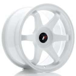 Japan Racing JR-3 16x8" (4 & 5 hole custom PCD) ET25, White