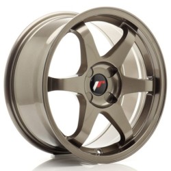 Japan Racing JR-3 17x8" (4 hole custom PCD) ET20-35, Bronze